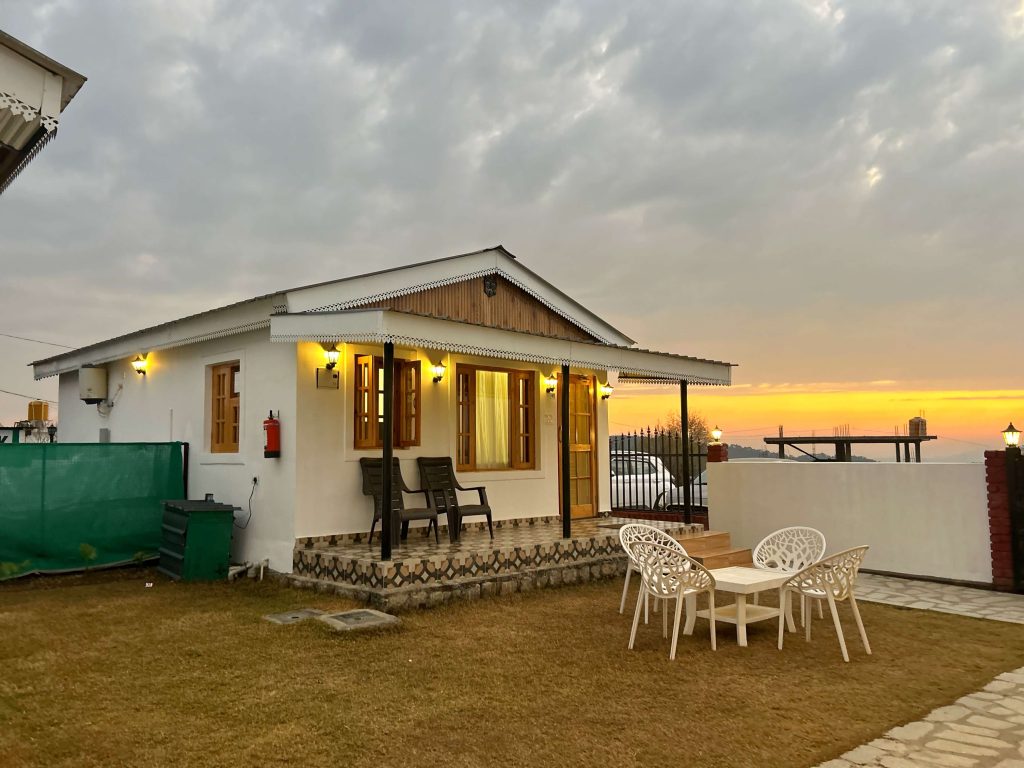 Cottage stay near Bir landing site