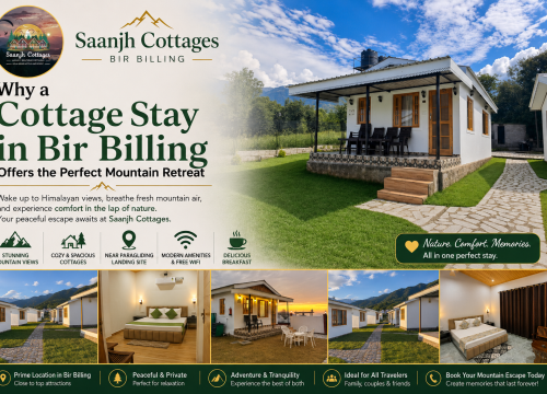 Why a Cottage Stay in Bir Billing Offers the Perfect Mountain Retreat