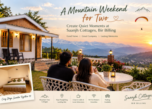 A Mountain Weekend for Two: Creating Quiet Moments at Saanjh Cottages